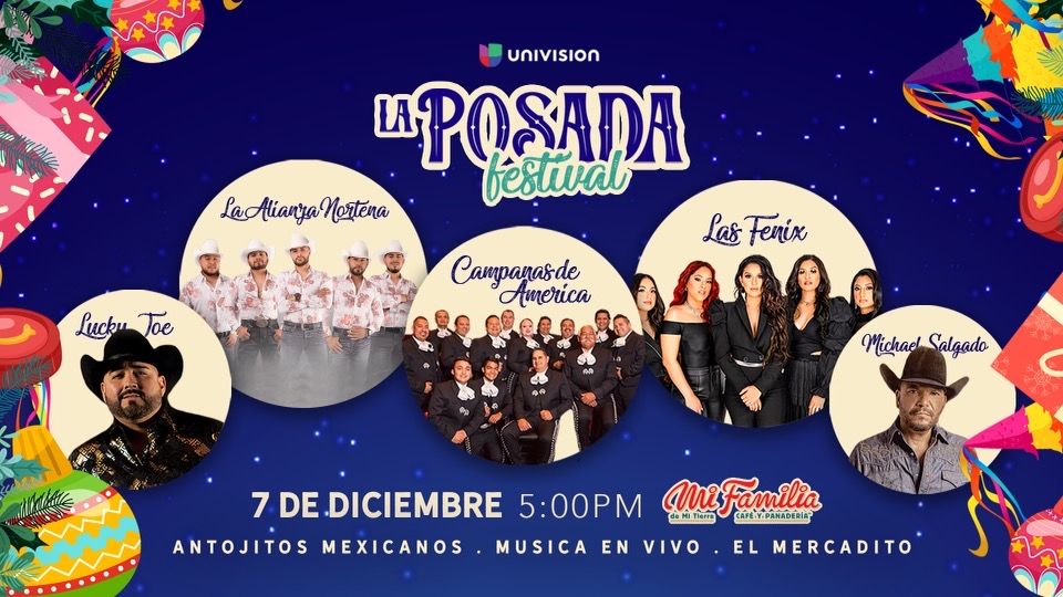 Univision San Antonio 41 Presents La Posada Festival: A Night of Music and Celebration